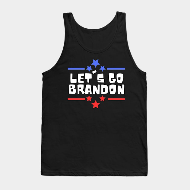 Let's Go Brandon Biden Chant Tank Top by ChestifyDesigns